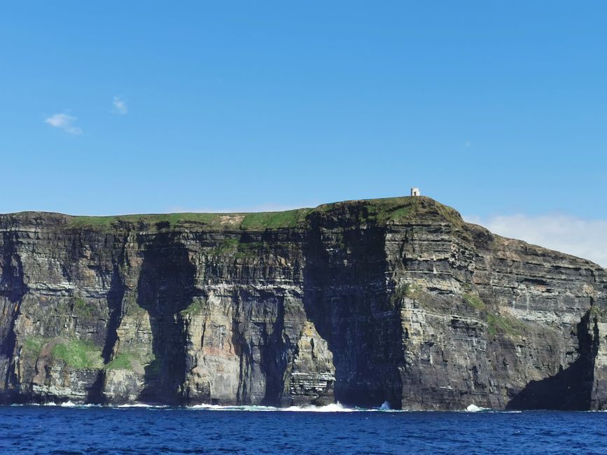The Cliffs of Moher from below