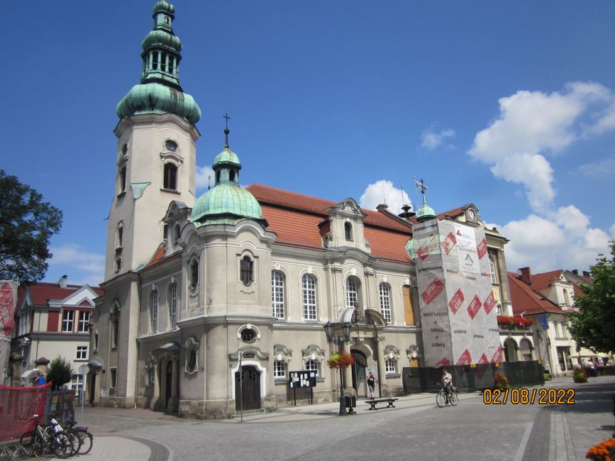 Iglesia de la ciudad de Pless