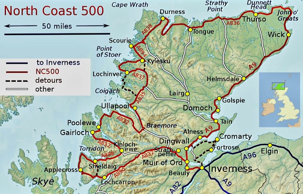 NC500 - Şotland şaýoly 1