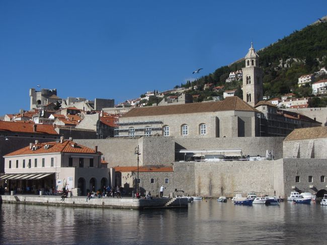 Working in Dubrovnik