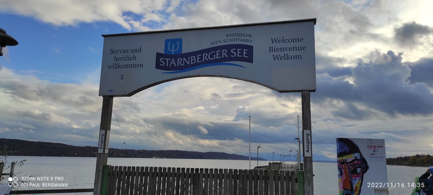 Starnberger See - Besuch vor einem Arbeitstag (Spielplatzprüfung in Krailling)