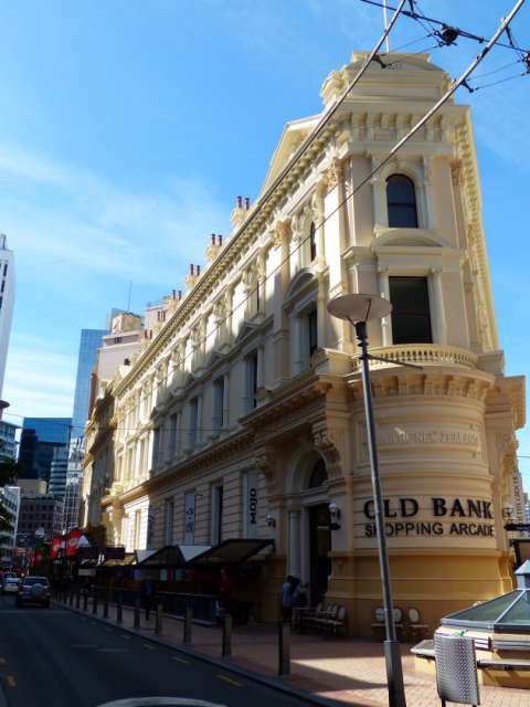 Old bank building - now a shopping mall