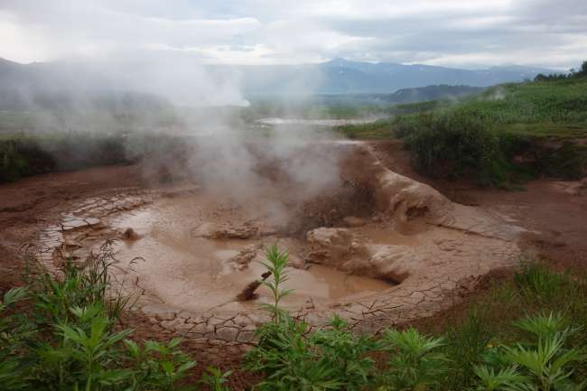 Mud pot in Pauschetka