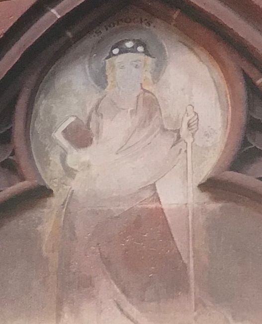 St. Jodokus als Patron der Pilger
