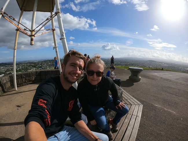 Mount Eden selfie
