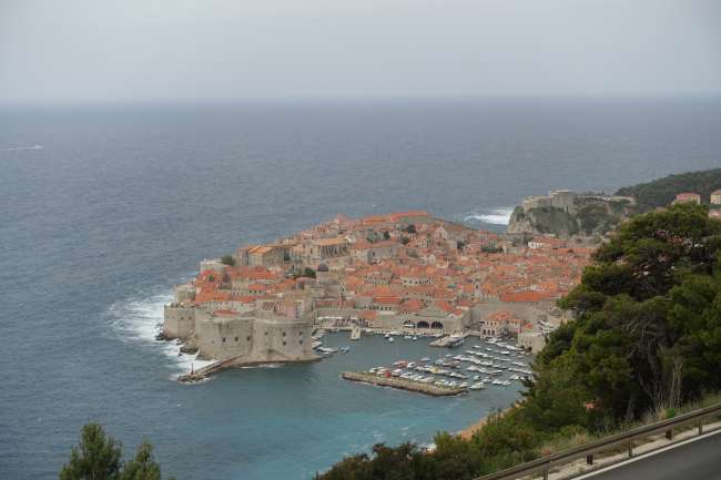 Ausblick auf Dubrovnik Altstadt