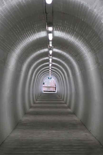 213m langer Tunnel