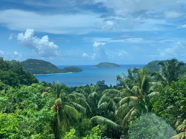 View over Mahe