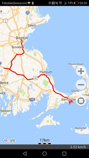 Road trip Day 1: Wrentham Village Premium Outlet - Plymouth - Cape Cod Mall - Hyannis / Barnstable