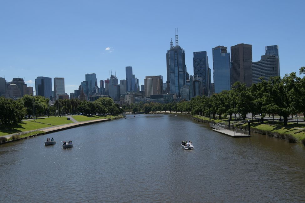 On the Yarra River