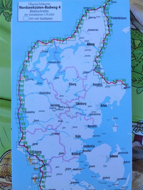 North Sea bike tour Denmark