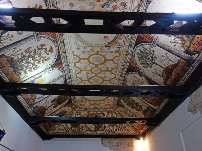 Tunja: Ceiling in the Casa del Fundador