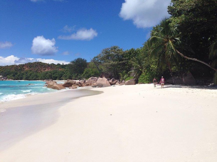 Seychellen – Insel Praslin an der Anse Lazio