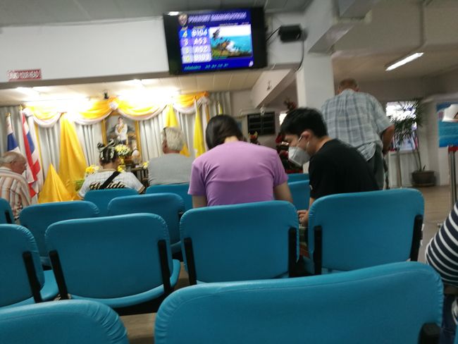 In Immigration Office in Phuket Town.
