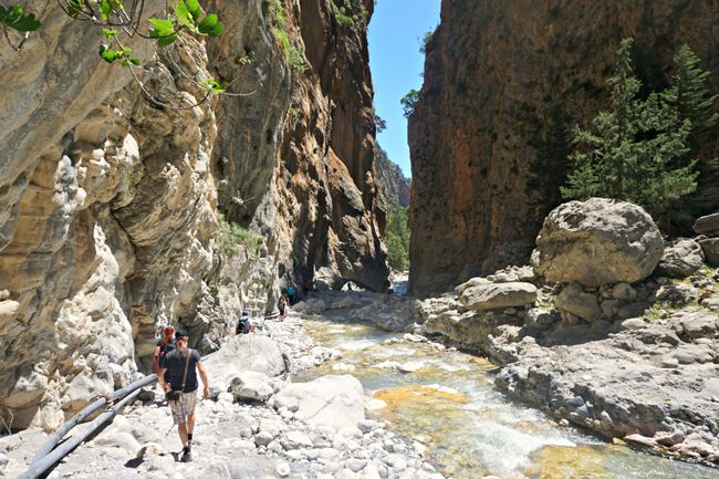 Crete Day 7: May 10 - Hiking through the Samaria Gorge
