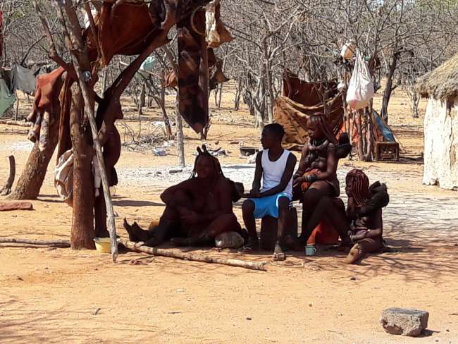 Himba Tribe near Outjo