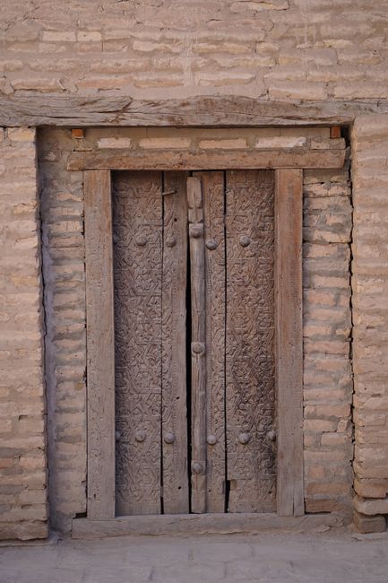 Alte Tür in Khiva
