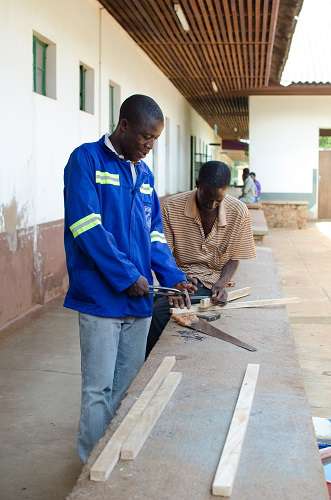 Malawians at work