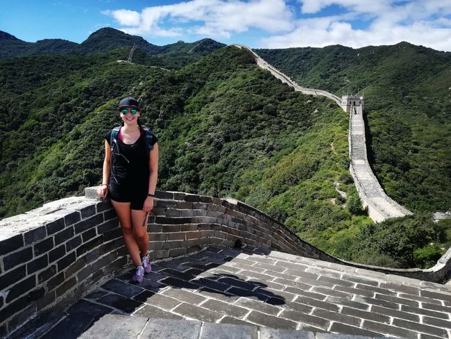 The beautiful tourist-free Great Wall 😊
