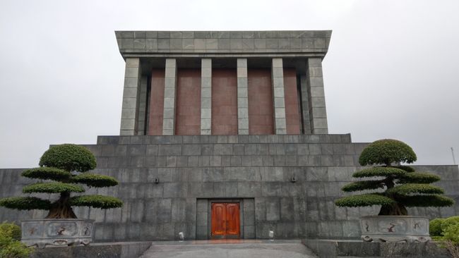 Das Mausoleum Ho Chi Minhs