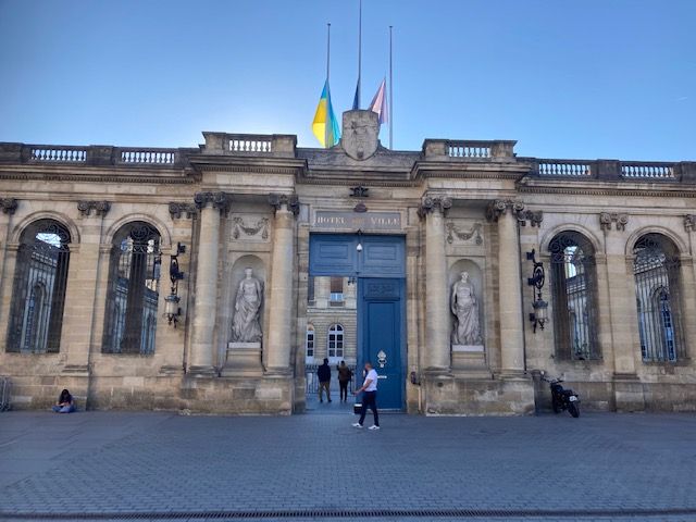 Das Rathaus von Bordeaux