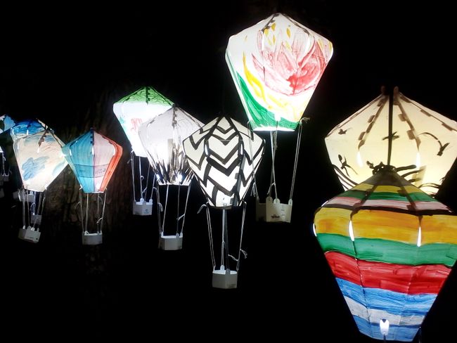Lanterns at Tiehua Music Village