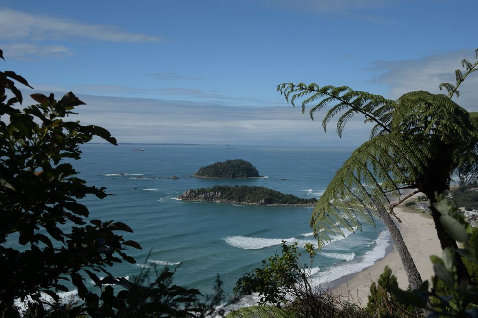North Island - Golden Bay - View from Mt. Maunganui