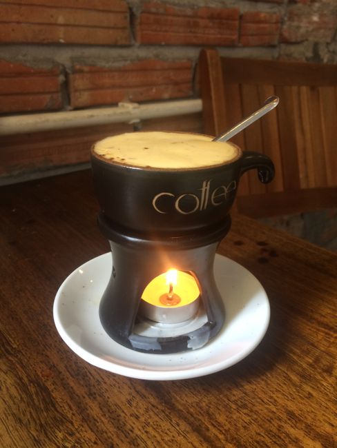 Egg Coffee (mit Backup-Licht)