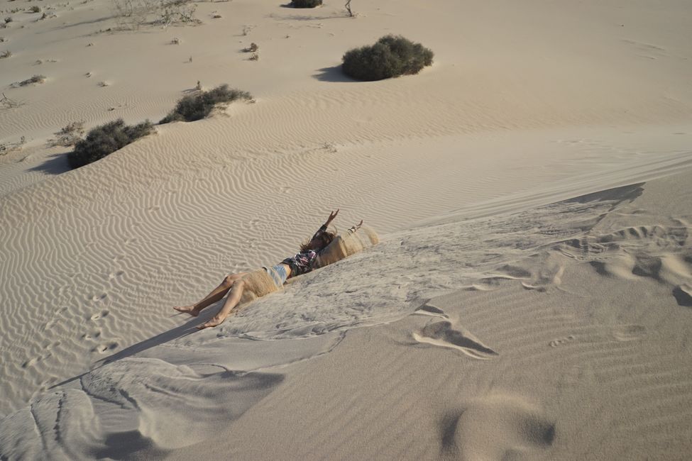 Wüste ist eigentlich auch nur ein großer Sandkasten
