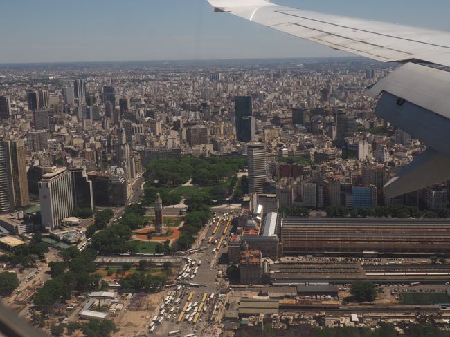 Blick auf Buenos Aires