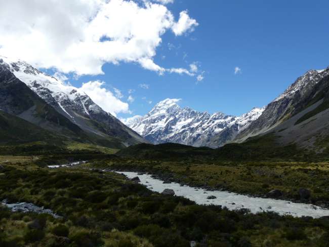 Landscape with Mount Cook
