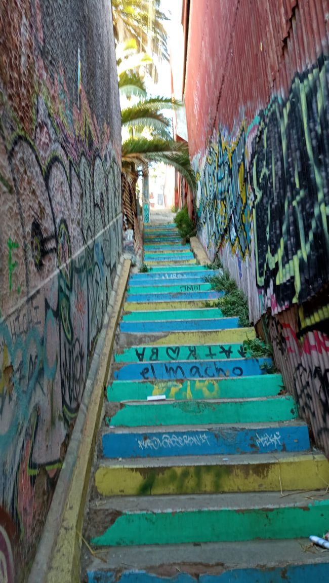 Treppen 3/3 in Valparaiso