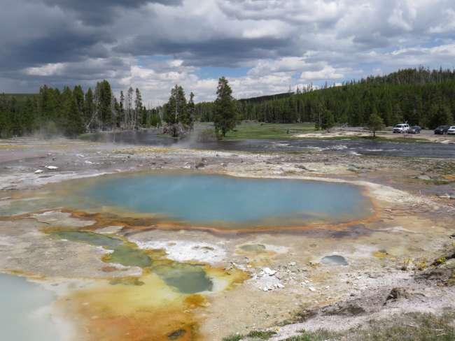 Day 7: Yellowstone NP, Upper Geyser Basin, Black Sand Basin, and Biscuit Basin
