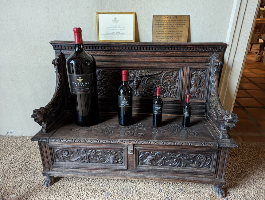 Weintasting's in Stellenbosch
