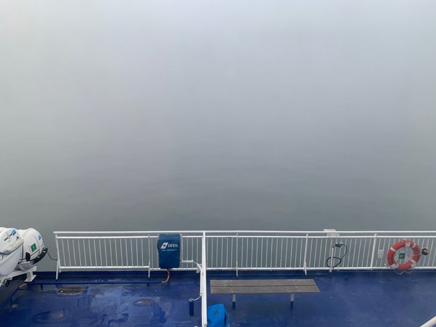 North Sea in the fog
