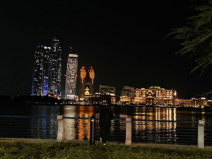 Part of the skyline of Abu Dhabi