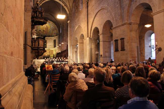 Chorkonzert in einer Kirche in Lund