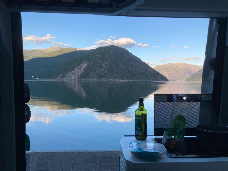 Cooking with a view