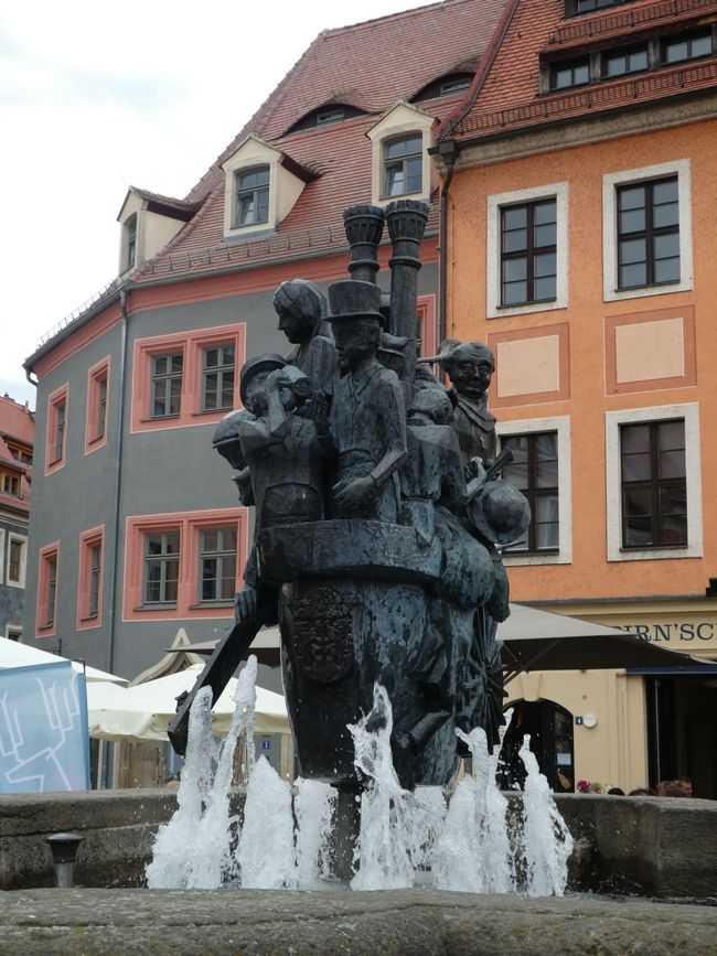 Brunnen auf dem Marktplatz