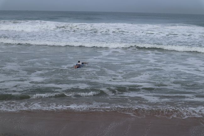 La lucha con las olas (Día 51 del viaje alrededor del mundo)