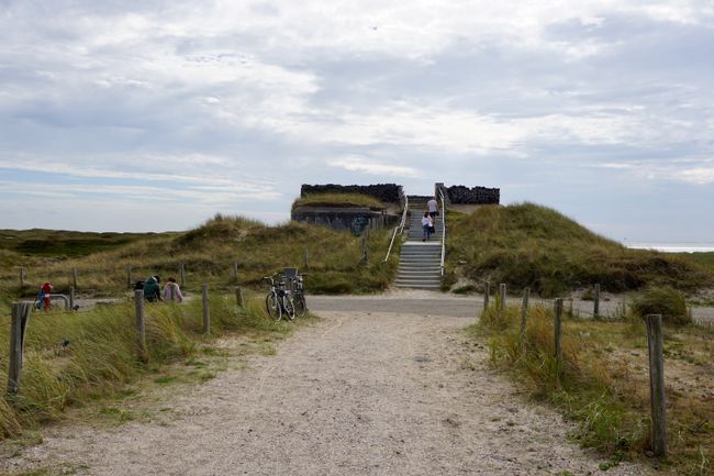 Open-air bunker