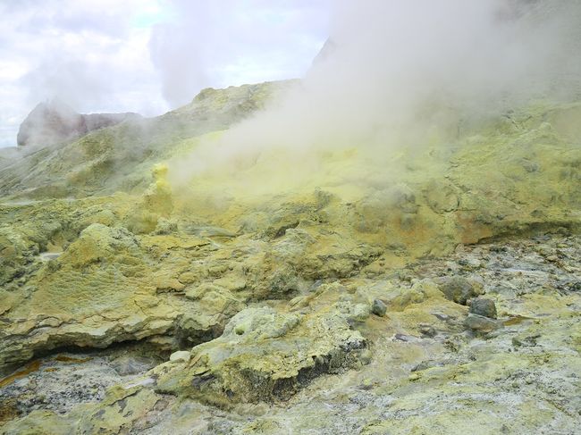 The smell of sulfur