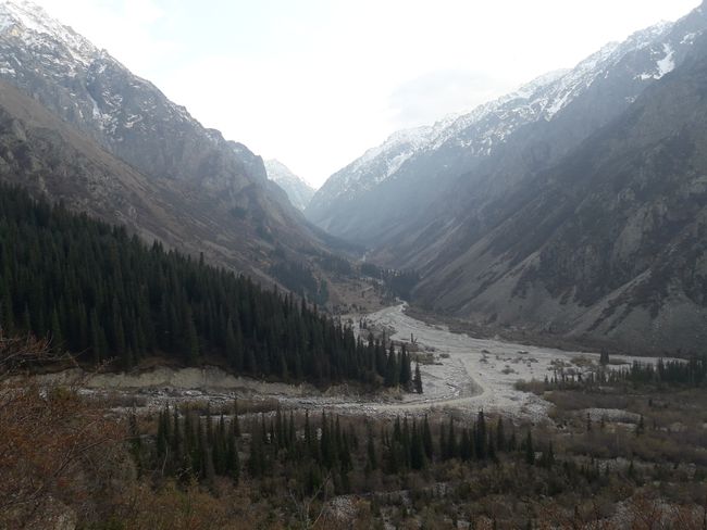 the Ala Archa Valley