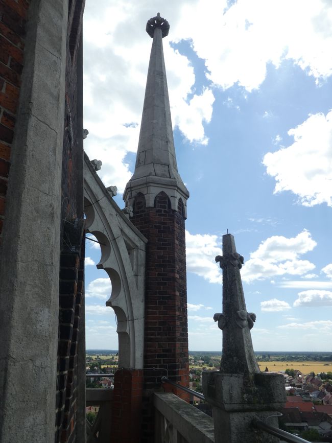 Blick vom Kirchturm St. Petri 