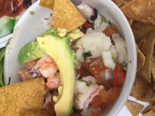 Try ceviche in Cancun