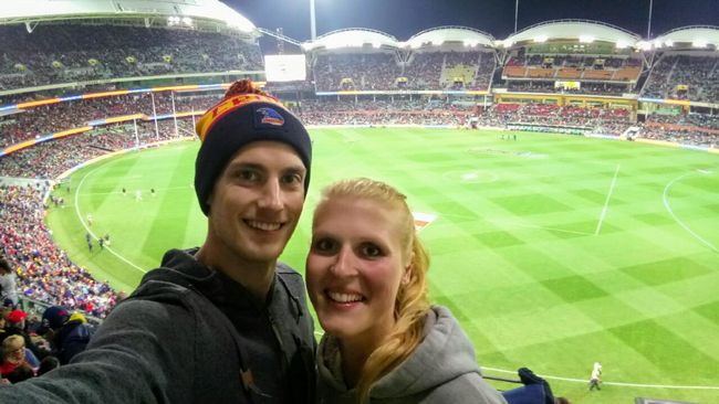 Adelaide Oval - Footy Match 