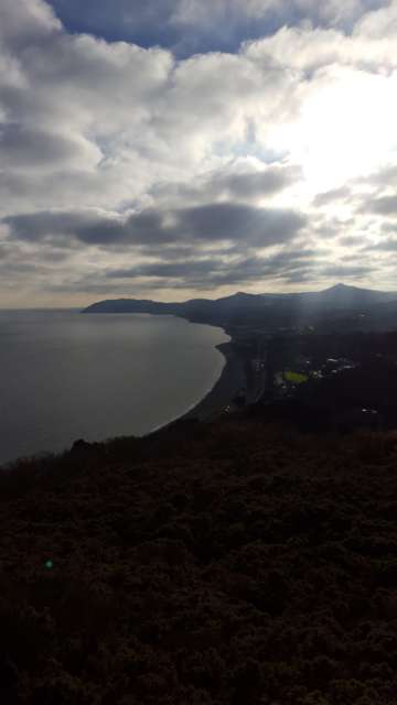Der Blick vom Killiney Hill
