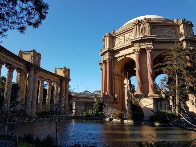 Not far from the Golden Gate Bridge: Palace of Fine Arts Theatre