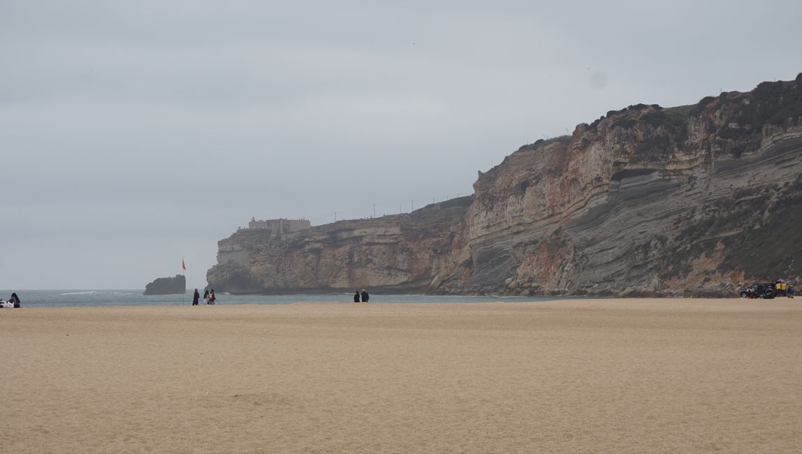 The cliff of Nazaré