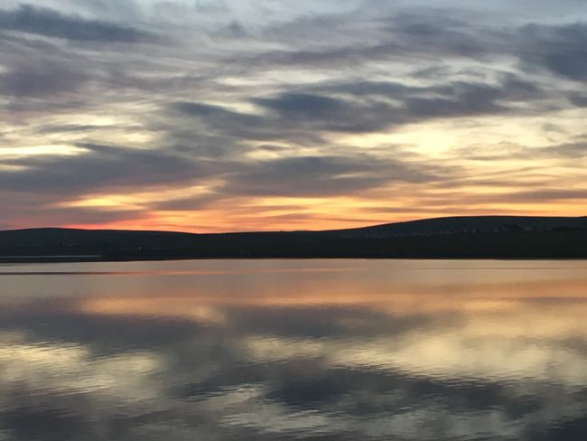 Sonnenaufgang am Ugii See